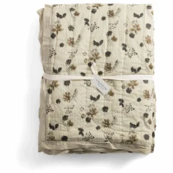 Le Monde Sauvage Couvre-lit quilté Cosmique Paris | Beige