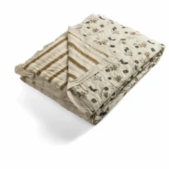 Le Monde Sauvage Couvre-lit quilté Cosmique Paris | Beige