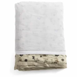 Le Monde Sauvage Couvre-lit quilté Cosmique Paris | Beige