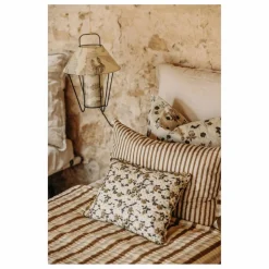 Le Monde Sauvage Couvre-lit quilté Cosmique Paris | Beige