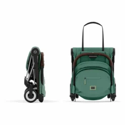 Cybex Coya - Poussette Citadine Ultra Compacte | Vert kaki