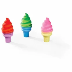 Hot Crocodile Creek Craies Glaces à L'Italienne - Set de 3 Multicolore