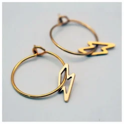 Adorabili Créoles Eclair | Doré New