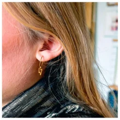 Adorabili Créoles Eclair | Doré New