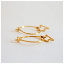 Adorabili Créoles Eclair | Doré New