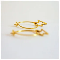 Adorabili Créoles Eclair | Doré New