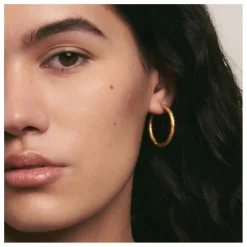 New Alhaja Créoles Flamenco L | Doré