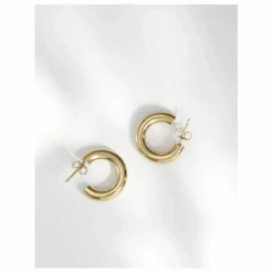 Femme Louise Damas Boucles D'Oreilles|Créoles Le Poli |