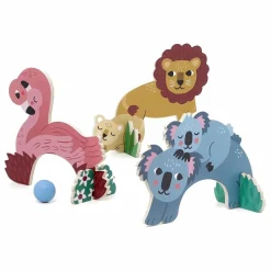 Vilac Croquet en bois Petit Safari