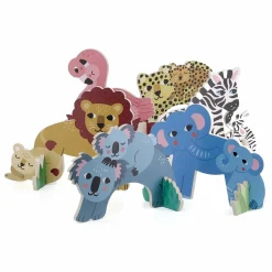 Vilac Croquet en bois Petit Safari