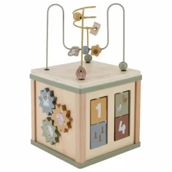 Little Dutch Cube d'activités en bois FSC - Little Farm Multicolore Online