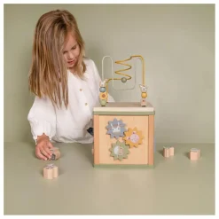 Little Dutch Cube d'activités en bois FSC - Little Farm Multicolore Online
