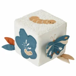 Fabelab Cube d'activités sensorielles - Little Butterfly Multicolore
