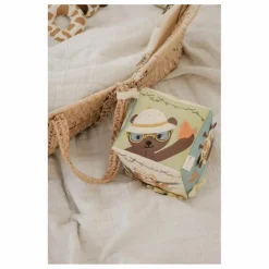 Fabelab Jouets D'Éveil|Jouets D'Éveil|Cube d'activités sensorielles - Safari