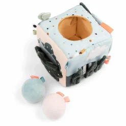 Done by deer Cube d'éveil Deer Multicolore