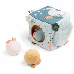 Done by deer Cube d'éveil Deer Multicolore