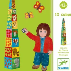 Djeco Cube Mes Amis Multicolore New
