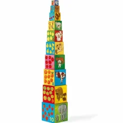 Djeco Cube Mes Amis Multicolore New