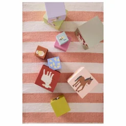 Kid's Concept Jouets D'Éveil|Jouets D'Éveil|Cubes à empiler en carton AIDEN