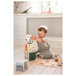 Sebra Cubes à empiler World of Multicolore Sale