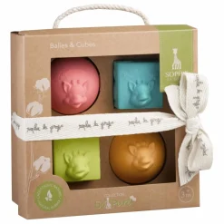Vulli Cubes et balles Sophie la girafe - Set de 4