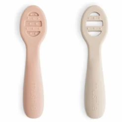 Mushie Premiers Repas|Puériculture|Cuillères bébé en silicone |