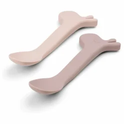 Done by deer Premiers Repas|Puériculture|Cuillères en silicone Lalee - Set de 2 |
