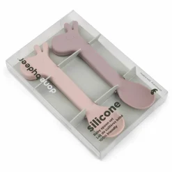 Done by deer Premiers Repas|Puériculture|Cuillères en silicone Lalee - Set de 2 |