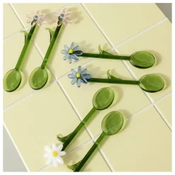 &Klevering Art De La Table|Cuillères Flora - Set de 2 |