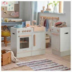 Sebra Cuisinière en bois Multicolore New