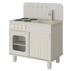 Flexa Cuisinière en bois | Gris clair Online