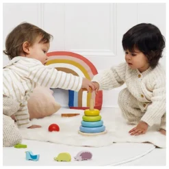 Le Toy Van Culbuto à empiler Multicolore