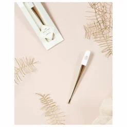 New Bachca Cure-oreille en inox Doré