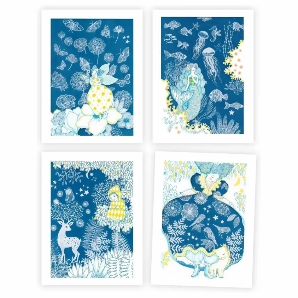 Djeco Loisirs Créatifs|Cyanotype Clair de Lune