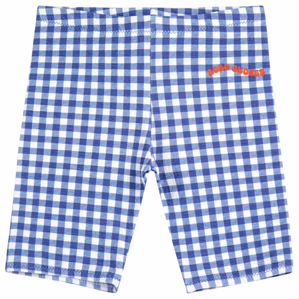 Enfant Bobo Choses Cycliste Vichy Fibres Recyclées |