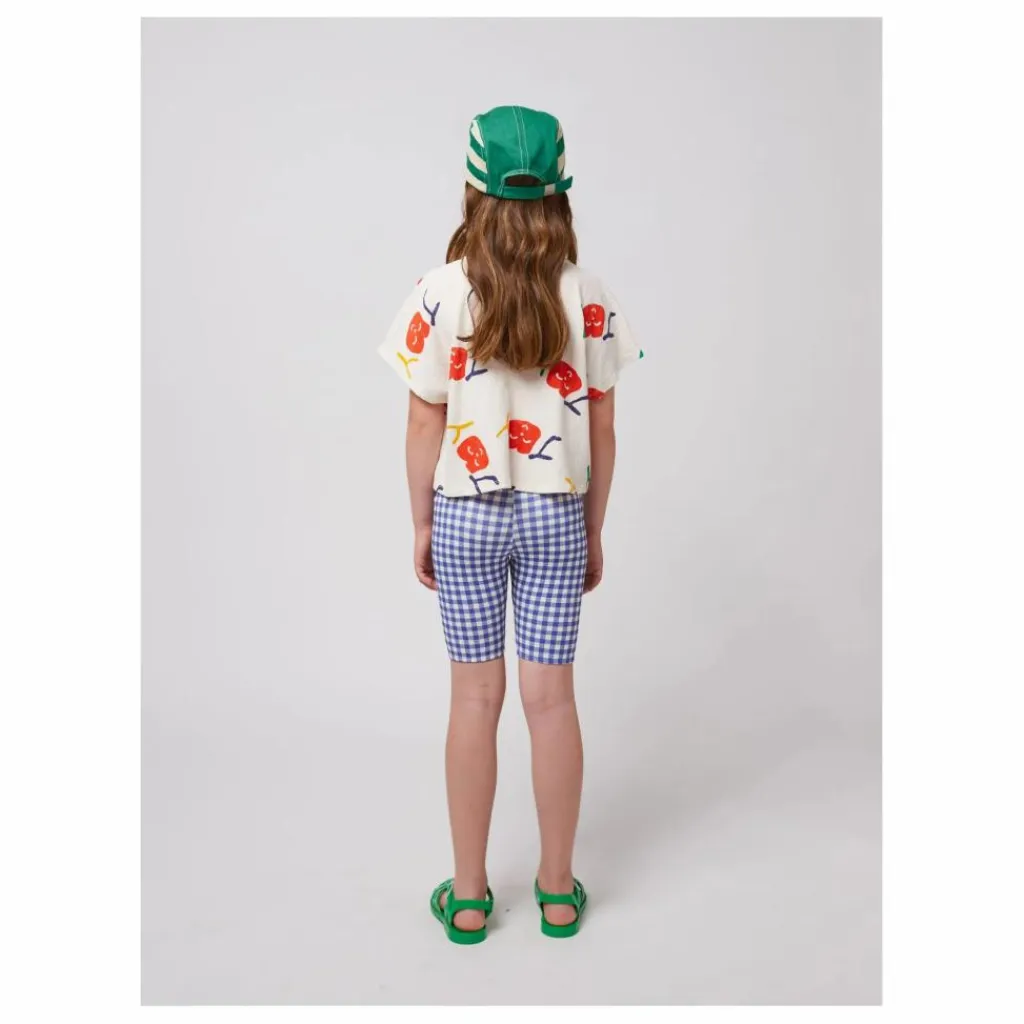 Enfant Bobo Choses Cycliste Vichy Fibres Recyclées |