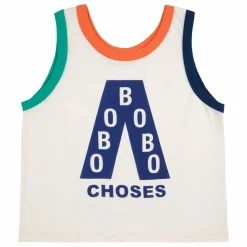 Outlet Bobo Choses Débardeur A Coton Bio | Blanc