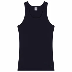 Hot Petit Bateau Débardeur Coton Bio | Bleu marine