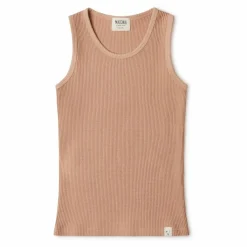 Best Matona Débardeur Coton Bio Gaufré | Rose pêche