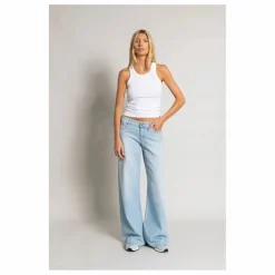 Outlet Smallable Woman Débardeur Côtelé Ayla Coton Bio | Blanc