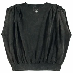 Sale Sisters Department Débardeur Joana Pizza Takeaway Coton Flamé | Noir