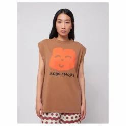 Femme Bobo Choses Débardeur Joyful Face Coton Bio - Collection Femme |