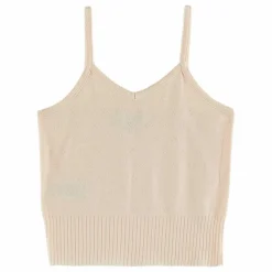 Emile et Ida Débardeur Pointelle | Crème Clearance