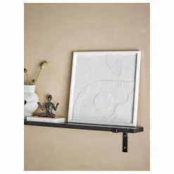 Hot Bloomingville Déco murale en polyrésine Patina | Blanc