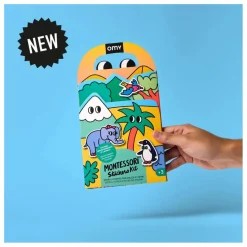 Omy Décor avec stickers repositionnables Animaux Multicolore Online