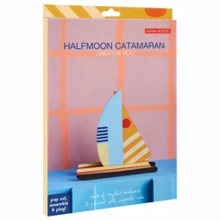 Studio Roof Décoration à poser Catamaran Halfmoon Multicolore Discount