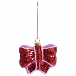 &Klevering Décoration de Noël Nœud | Rose