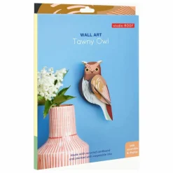 Enfant Studio Roof Décoration Murale|Déco Murale Enfant|Décoration murale Chouette |