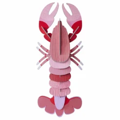 Studio Roof Décoration murale Deluxe Homard | Rose New