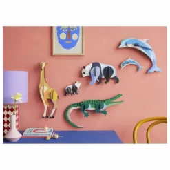 Enfant Studio Roof Décoration Murale|Déco Murale Enfant|Décoration murale Girafe |